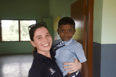 high school experience volunteer in India