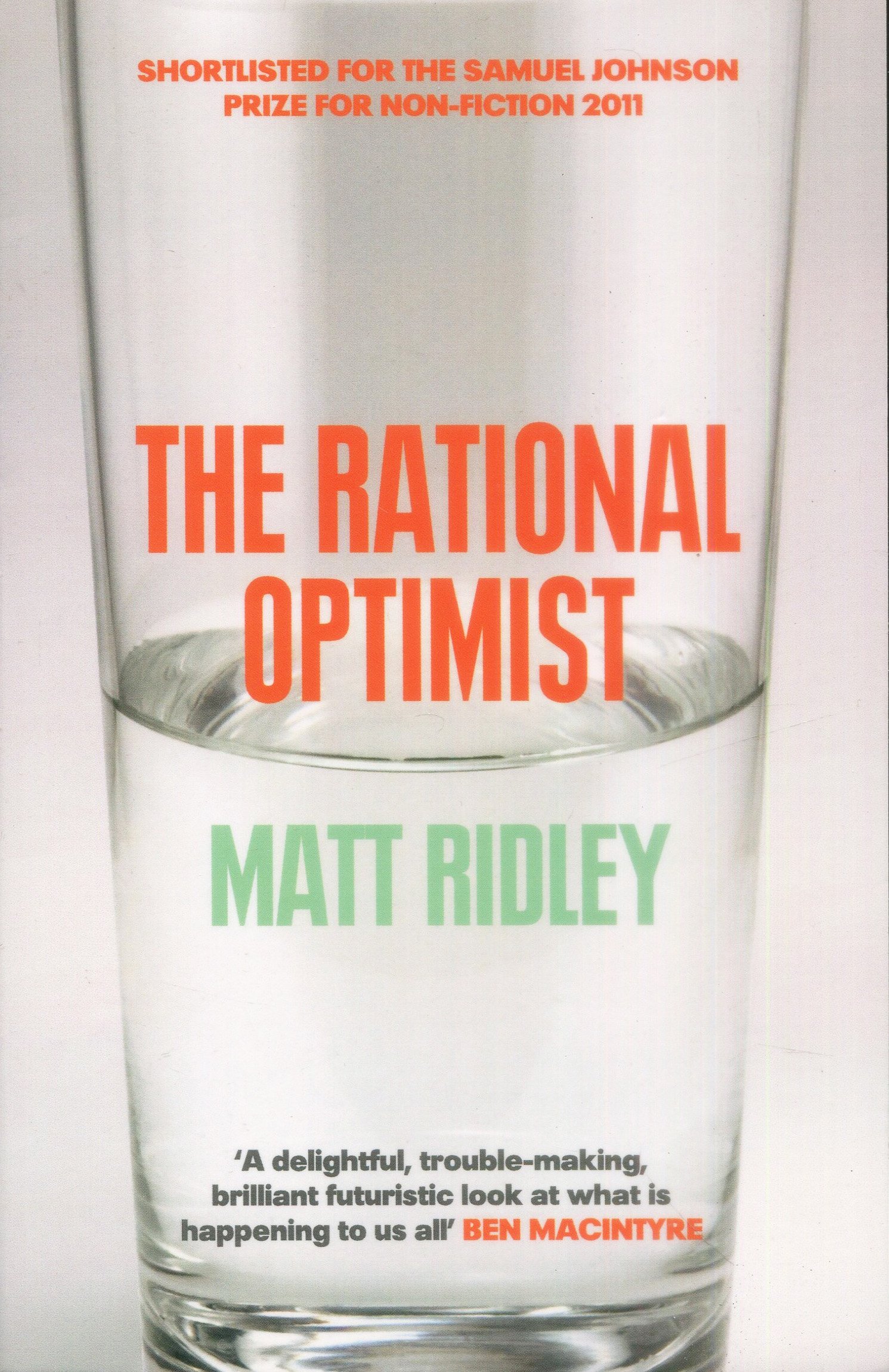 the rational optimist goodreads